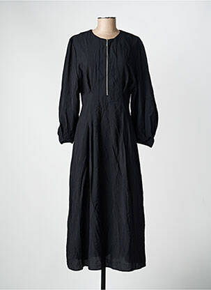 Robe longue noir MANGO femme