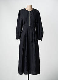Robe longue noir MANGO femme
