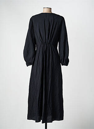 Robe longue noir MANGO femme