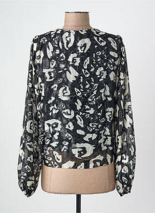 Chemisier coupe droite noir ONLY femme
