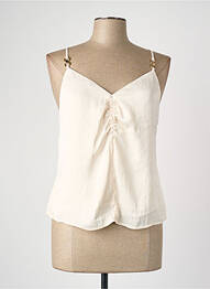 Débardeur beige MORGAN femme