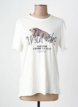 T-shirt coupe droite blanc ONLY femme