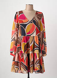 Robe courte orange MOLLY BRACKEN femme