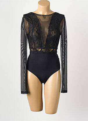 Body lingerie noir PIECES femme