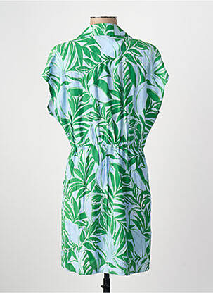 Robe courte vert MANGO femme