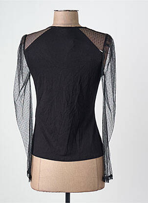 T-shirt noir MORGAN femme