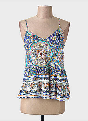 Débardeur bleu MOLLY BRACKEN femme