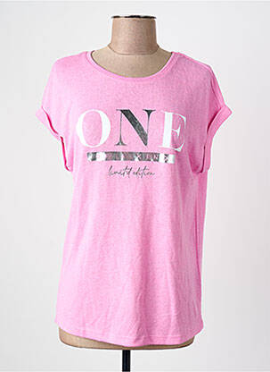 T-shirt rose STREET ONE femme