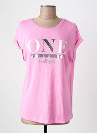 T-shirt rose STREET ONE femme