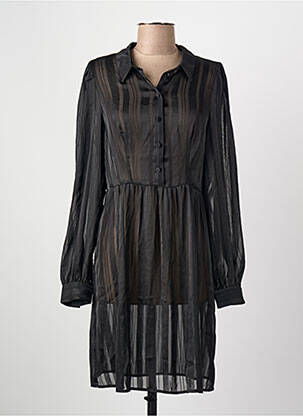 Robe courte manches longues manches longues noir VERO MODA femme