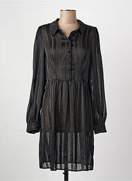 Robe courte manches longues manches longues noir VERO MODA femme