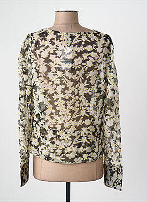 Chemisier noir MANGO femme