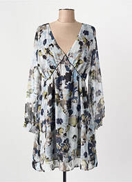 Robe courte bleu MORGAN femme