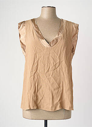 Top beige TERRA DI SIENA femme