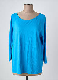 T-shirt bleu MORE & MORE femme