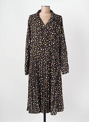 Robe longue marron MOLLY BRACKEN femme