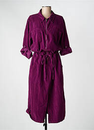 Robe longue violet AMELIE & AMELIE femme
