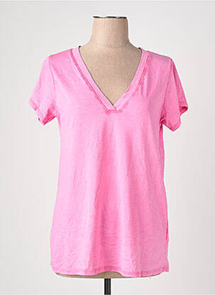T-shirt rose ZABAIONE femme