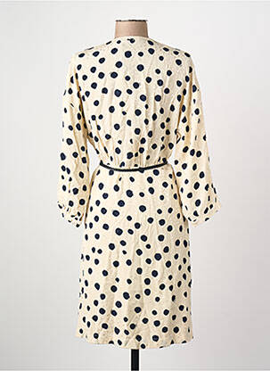 Robe mi-longue beige MEXX femme