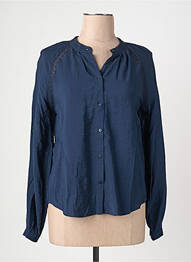 Chemisier manches longues manches longues bleu VILA femme
