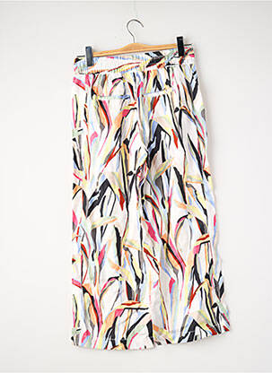 Pantalon 7/8 blanc STREET ONE femme