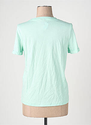 T-shirt coupe droite manches courtes vert VERO MODA femme