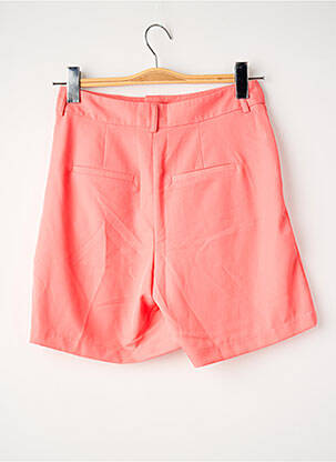 Bermuda taille haute taille haute rose ONLY femme