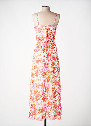 Robe longue sans manche sans manche rose VILA femme