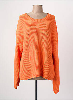 Pull manches longues manches longues orange ONLY femme