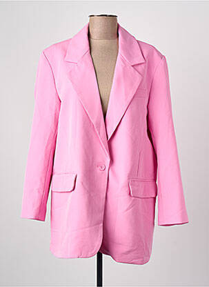 Blazer col tailleur rose ONLY femme