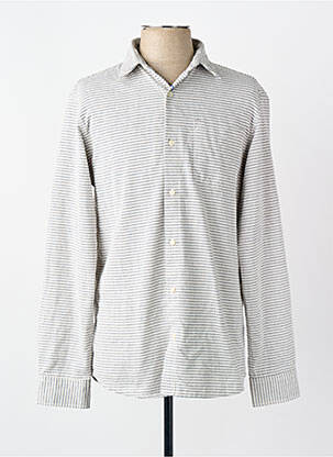 Chemise manches longues blanc JACK & JONES homme