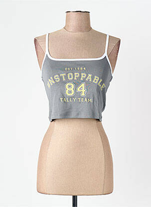Débardeur gris TALLY WEIJL femme