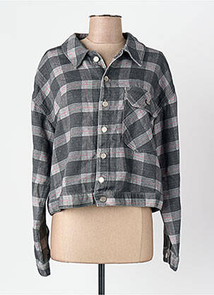 Veste casual gris ONLY femme