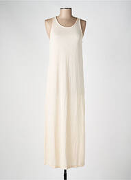 Robe longue sans manche sans manche beige JACQUELINE DE YONG femme
