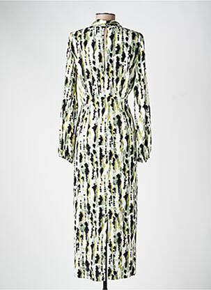 Robe longue vert MANGO femme