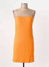 Robe courte orange ONLY femme