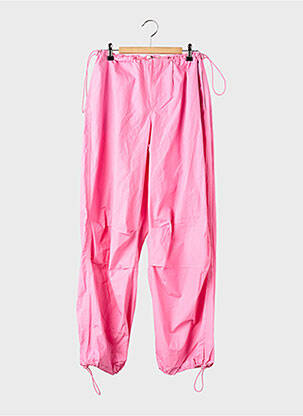 Pantalon large rose ONLY femme
