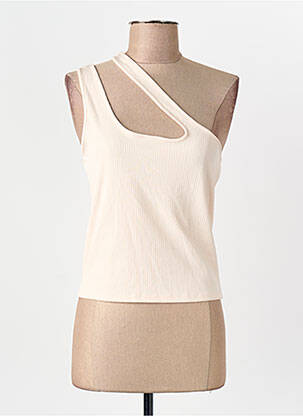Débardeur rose MANGO femme