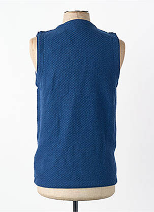 Gilet sans manche bleu LE FABULEUX MARCEL DE BRUXELLES homme