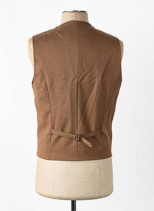 Gilet sans manche marron LE FABULEUX MARCEL DE BRUXELLES homme