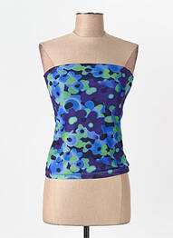 Top bleu NEON & NYLON femme