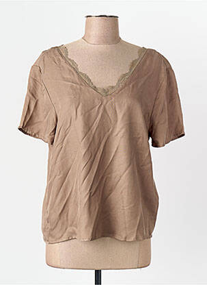 T-shirt marron VILA femme
