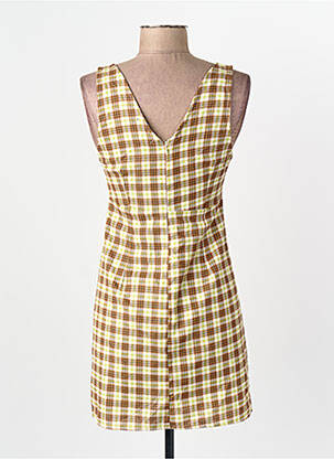 Robe courte jaune MOTEL femme