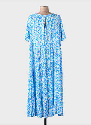 Robe courte manches courtes manches courtes bleu ONLY femme