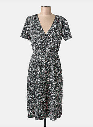 Robe courte manches courtes manches courtes noir JACQUELINE DE YONG femme