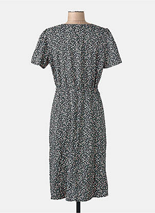 Robe courte manches courtes manches courtes noir JACQUELINE DE YONG femme