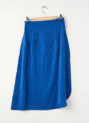 Jupe mi-longue bleu ONLY femme