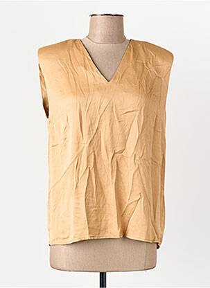 Blouse marron ASTRID BLACK LABEL femme