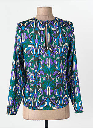 Blouse vert MANGO femme