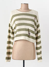 Pull manches longues manches longues blanc ONLY femme